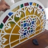 نگار جام، ساخت درب و پنجره چوبی باشیشه رنگی در شهریار تهران