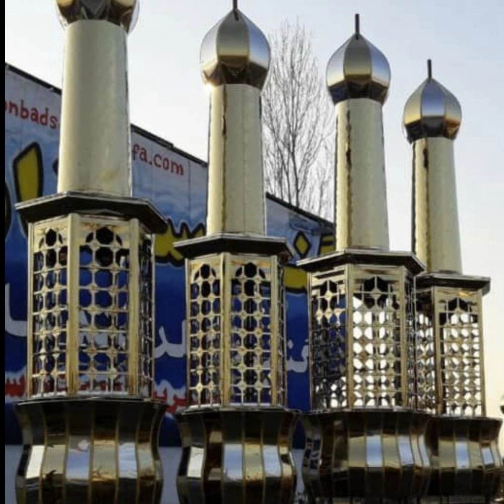 گنبد گلدسته و ضریح سازی اسدی احمدی انگالی در برازجان بوشهر
