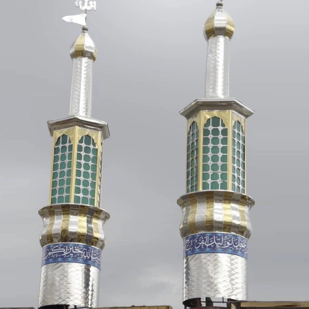 گنبد گلدسته و ضریح سازی اسدی احمدی انگالی در برازجان بوشهر