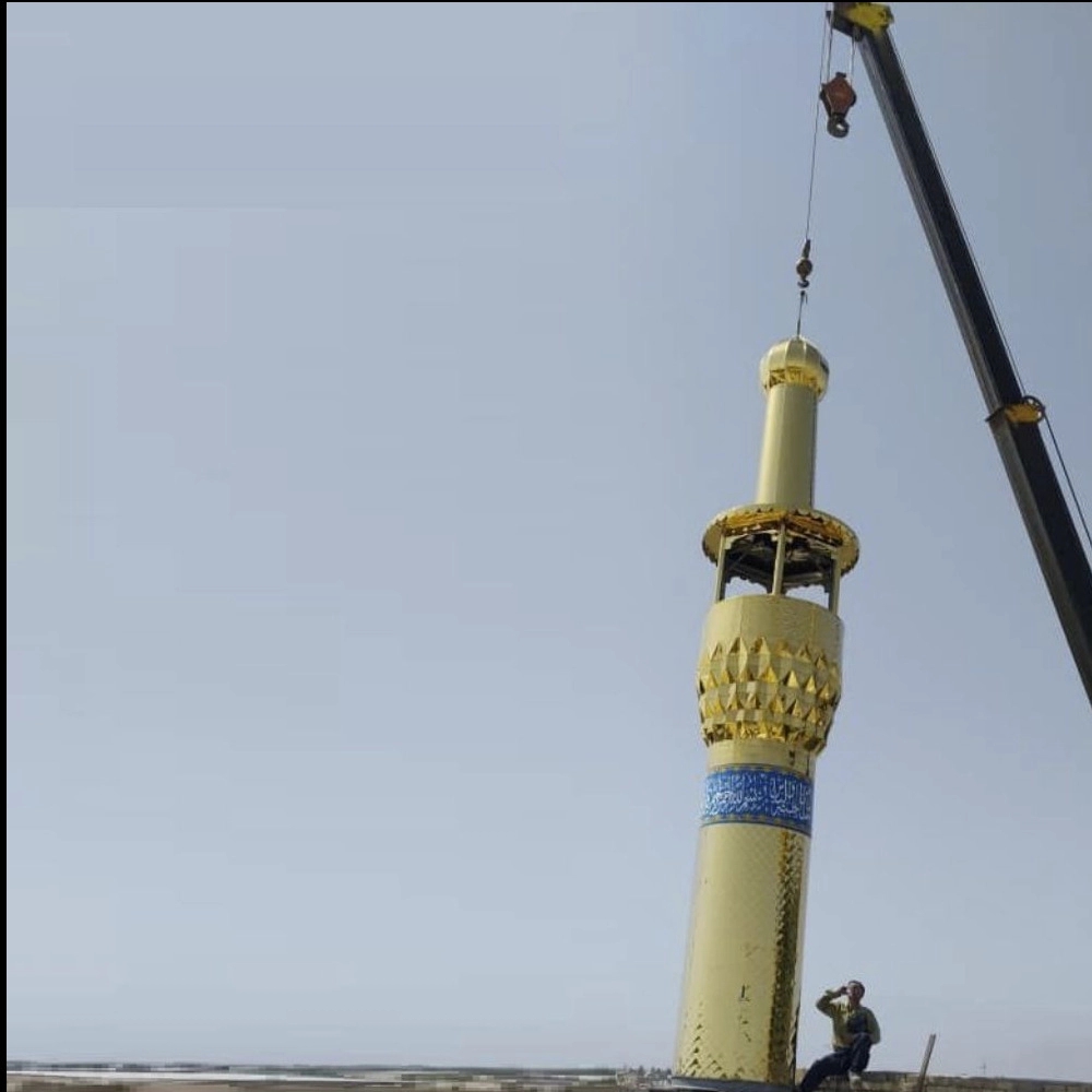 گنبد گلدسته و ضریح سازی اسدی احمدی انگالی در برازجان بوشهر