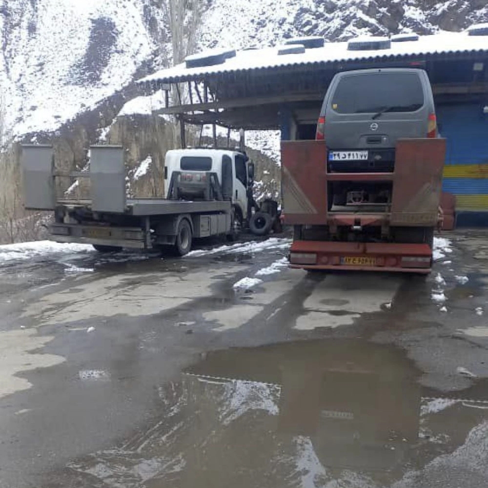 خودروبر و جرثقیل جاده هراز قائم در مازندران