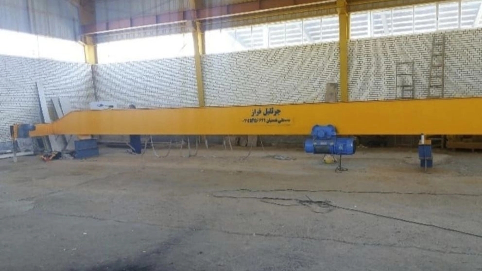 جرثقیل سقفی  شرکت قرقره شمال سیمکو