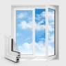 تولید درب و پنجره دوجداره upvc ویندور آرامش در کرج