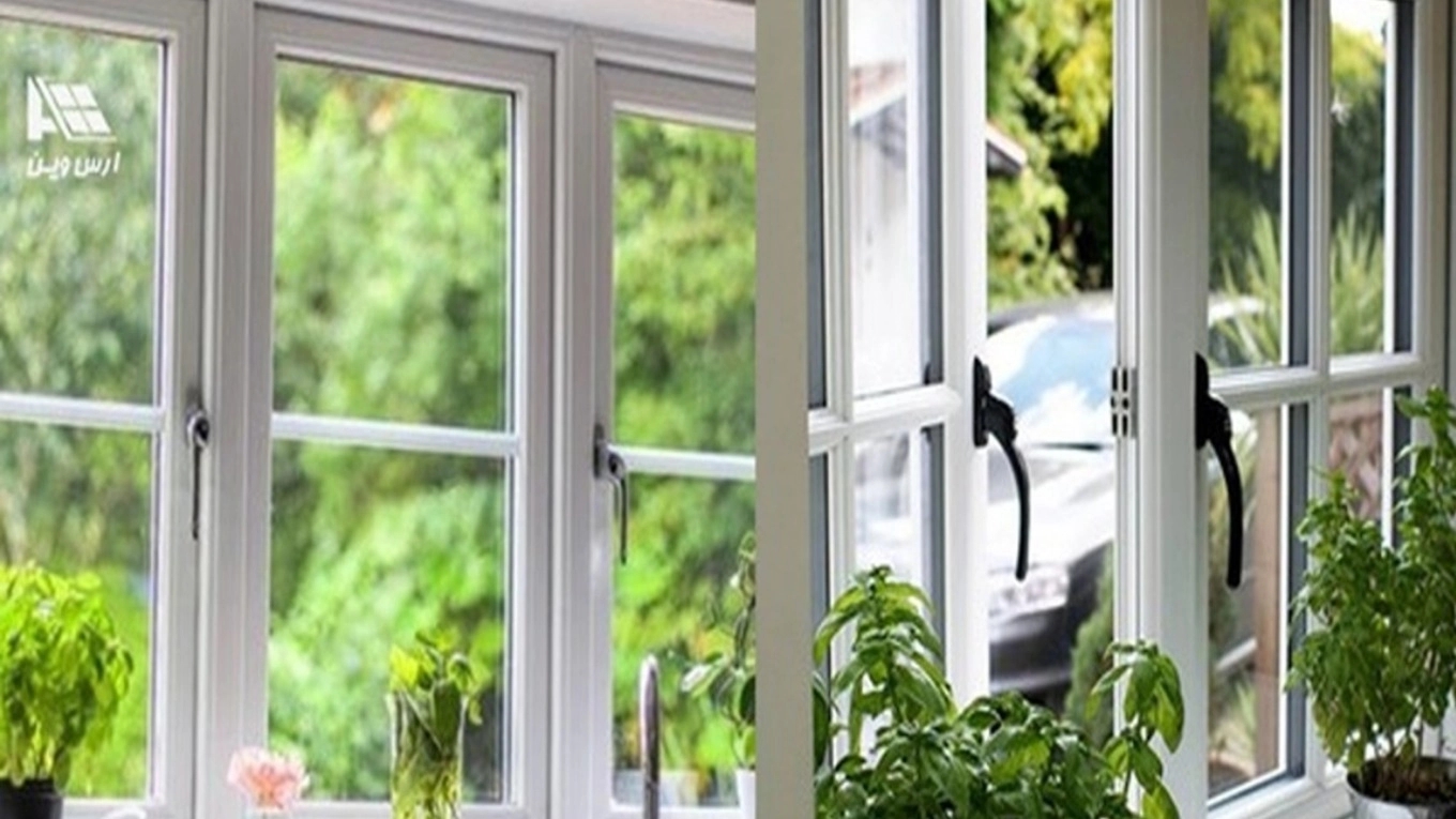 انواع پنجره های UPVC
