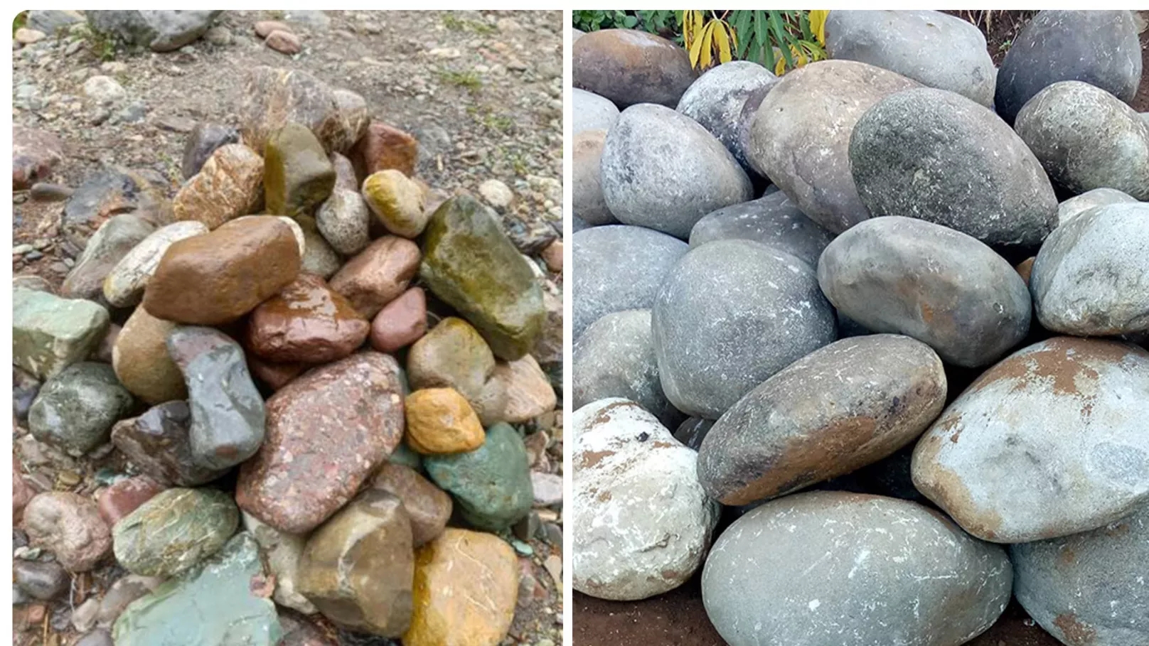 خواص سنگ های رودخانه ای