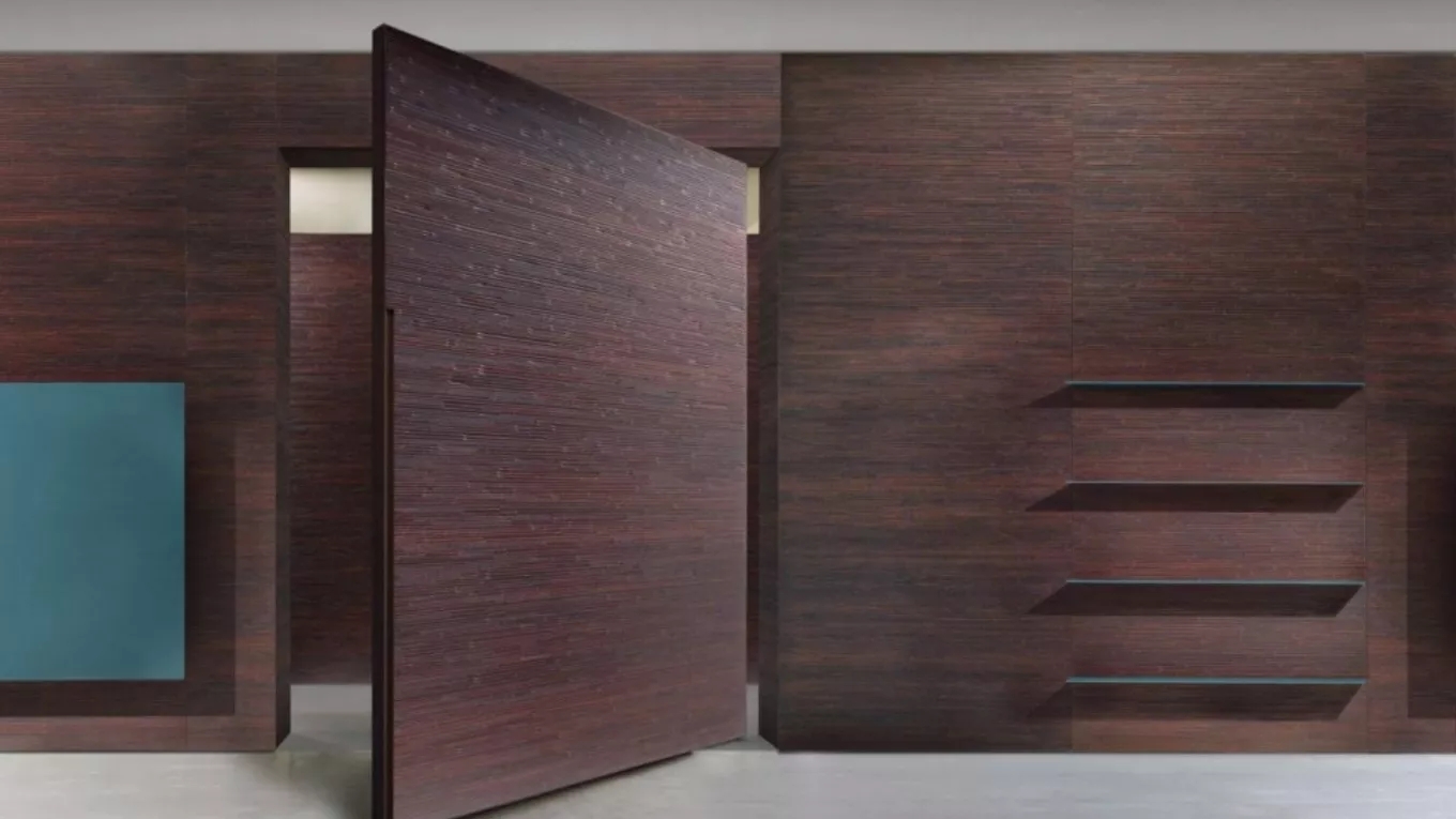 درب محوری یا پیوت (Pivot Door)