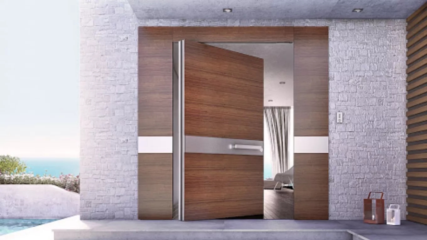 درب محوری یا پیوت (Pivot Door)