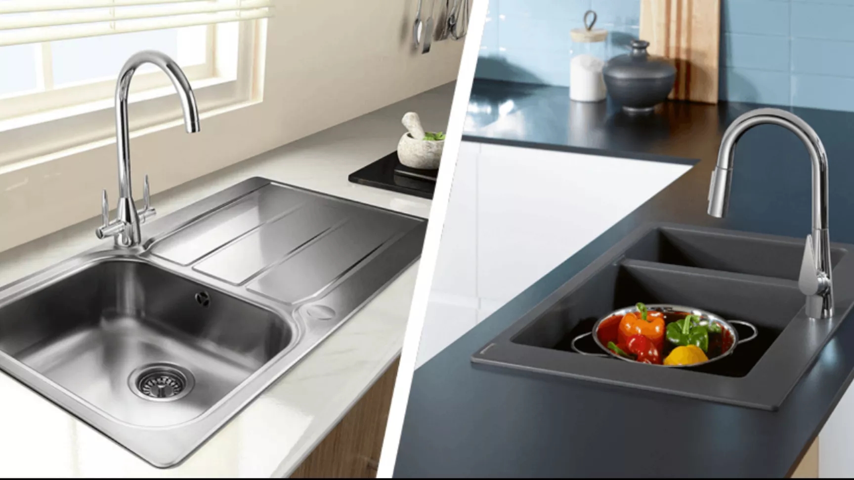 چگونه سینک آشپزخانه را درست انتخاب کنیم؟