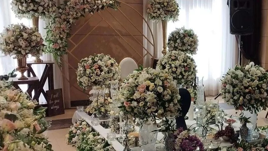 نکات مهم گل آرایی سفره عقد