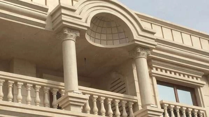 خدمات سنگ کاری نما رومی مدرن سنگ کاری کمال در قشم