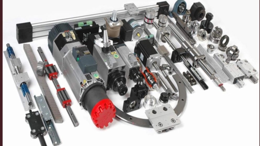 آشنایی با قطعات دستگاه CNC