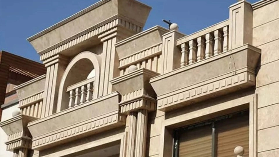 سنگ کاری مهدی، اجرای نمای سنگ ساختمانی در رشت