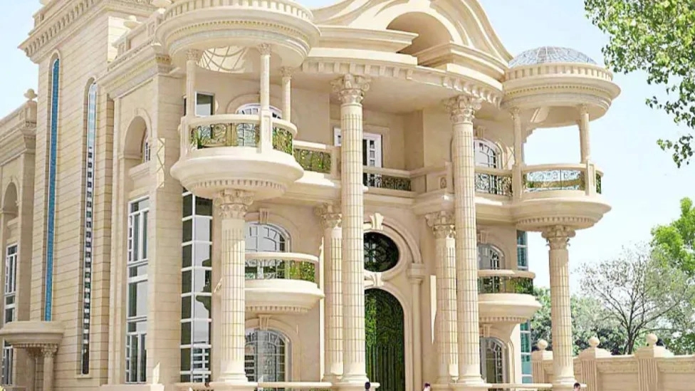 اجرای نمای رومی سنگ و سرامیک رحیمی در قم