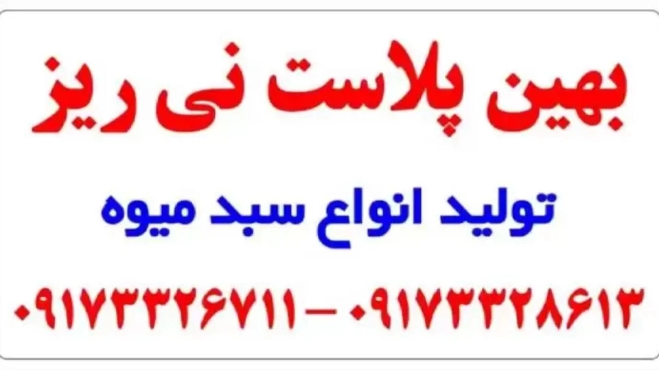 کارخانه تولید سبد میوه بهین پلاست محمدی در فارس