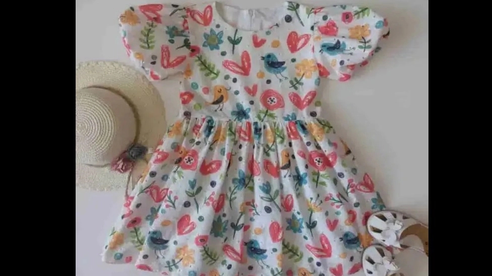 نوع پارچه برای دوخت لباس بچه گانه