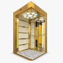 گروه صنعتی گلدکابین،طراحی تولید فروش کابین آسانسور و درب کابین در تبریز