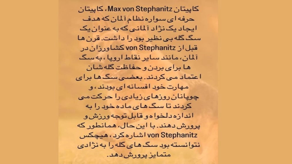 تاریخچه پیدایش سگ ژرمن شپرد