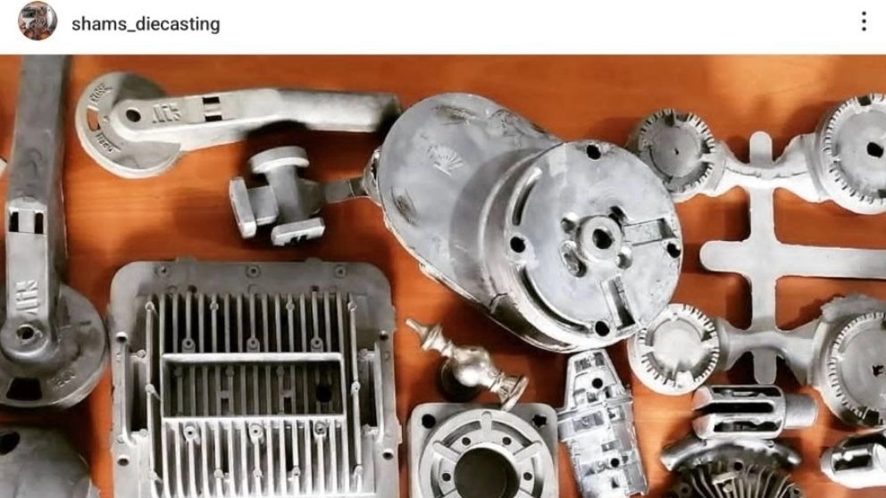 ساخت قطعات آلومینیومی دایکاست و دایکست شمس