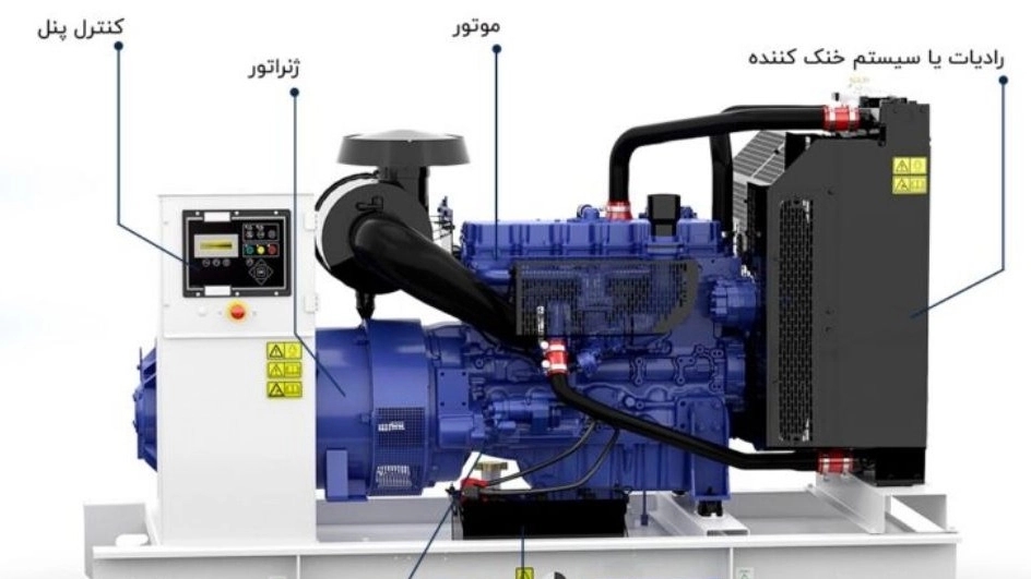 اجزای دیزل ژنراتور