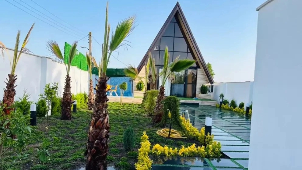 کلبه چوبی نواز در سرخ رود مازندران