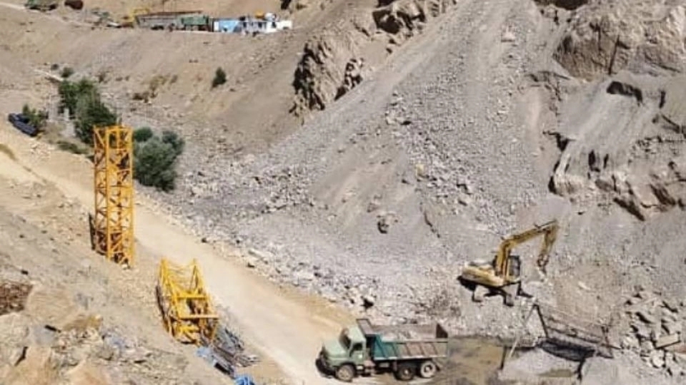 ساخت پل۳۴آزادراه تهران شمال