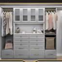 دکوراسیون یعقوبی، طراحی و ساخت کابینت کمد دیواری میز مدیریت در کرج