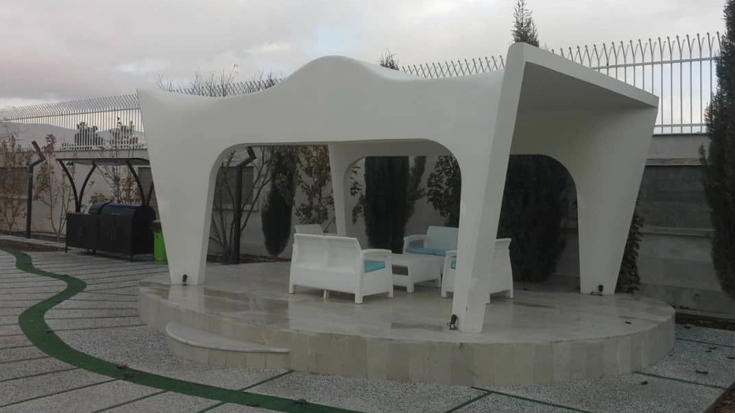 رویا سازان، نمای سیمانی رومی مدرن سیمان کاری در شیراز فارس