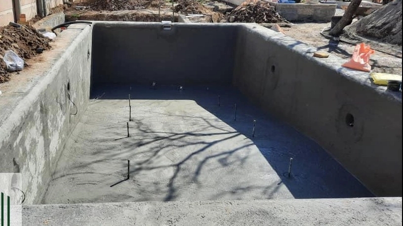 مزایای استخر بتنی