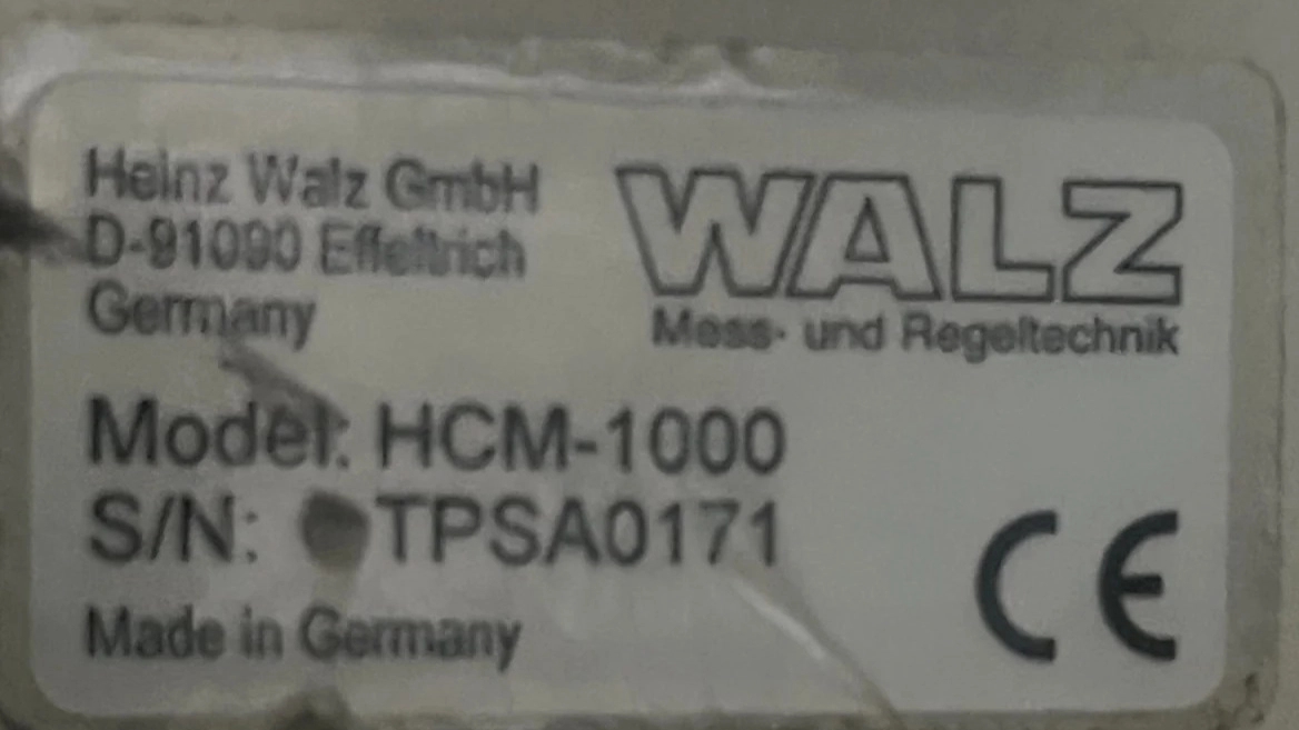 🌟🌟 فروش ویژه 🌟🌟🌟  🌟دستگاه HCM-1000 ساخت شرکت WALZ آلمان🌟