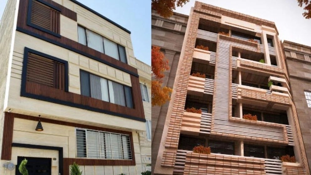 آشنایی با متریال رایج برای نمای ساختمان
