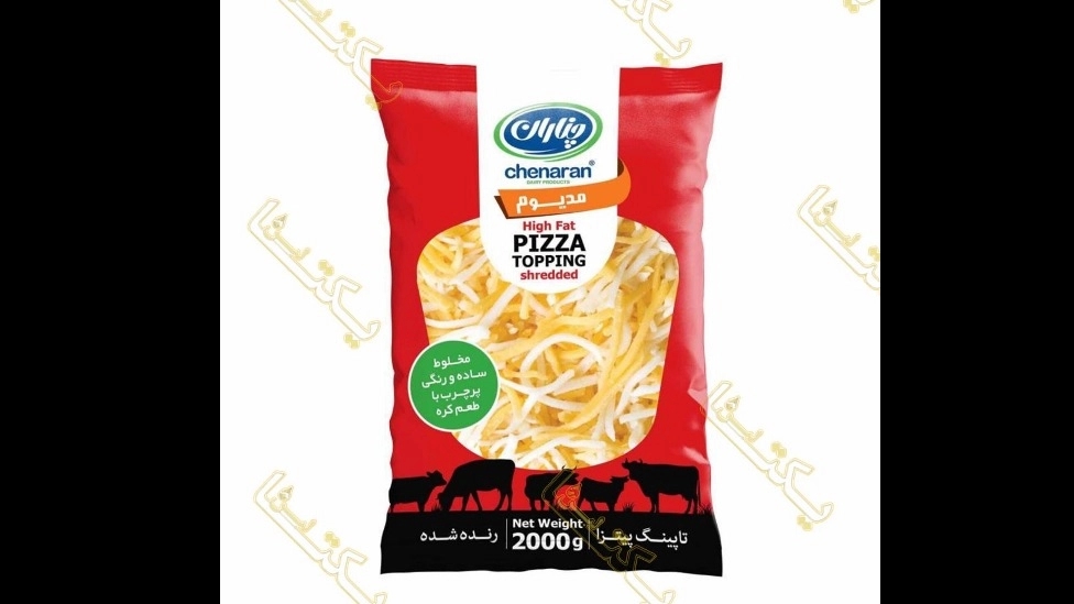تامین کننده پنیر پیتزا صادراتی