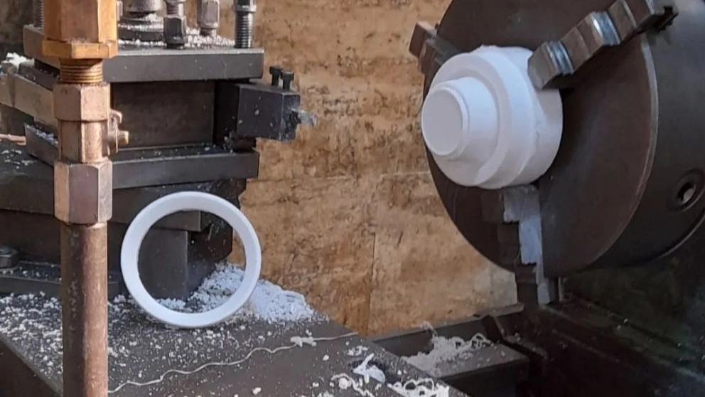ساخت تفلون ptf ball valve