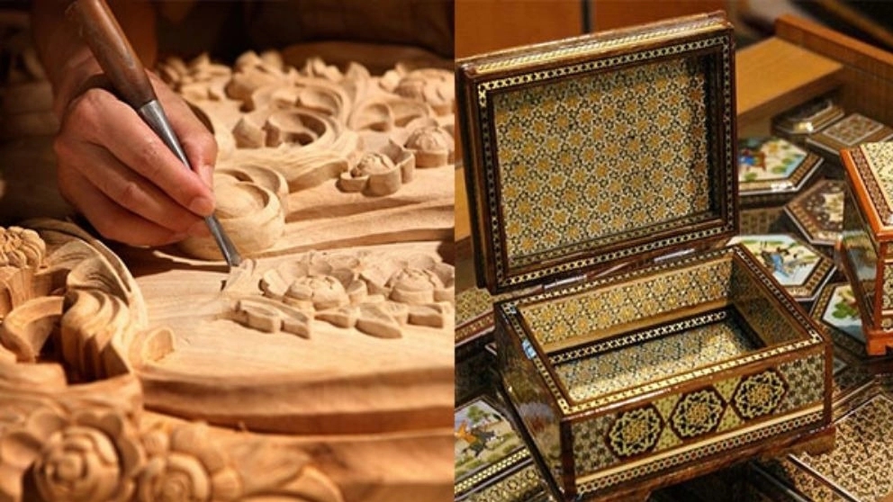 روشهای ساخت صنایع دستی چوبی ایرانی