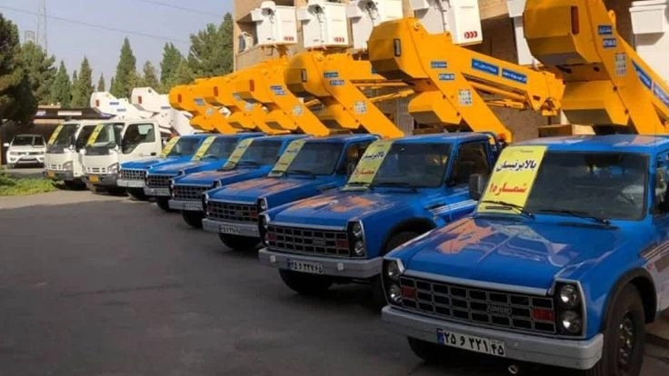 انواع نیسان جرثقیل‌دار جلیله وند