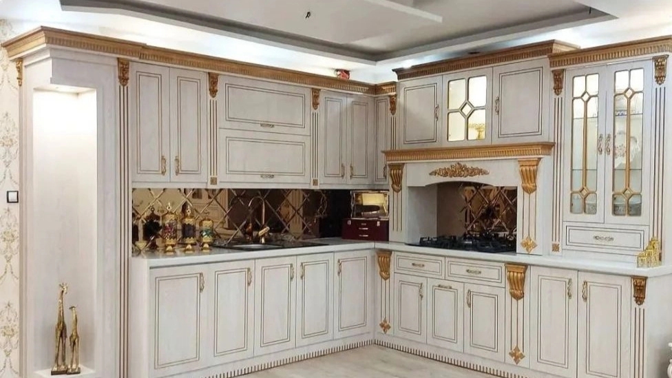 طراحی کابینت و کمد دیواری 3d