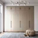 کابینت مروارید کوهستک، طراحی و اجرای کمد دیواری و سازه ام دی اف در میناب