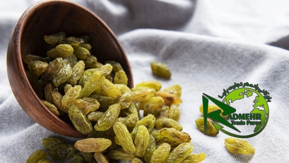 صادرات کشمش سبز درجه یک