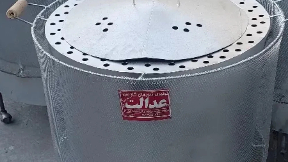 تنور گازی استوانه ای