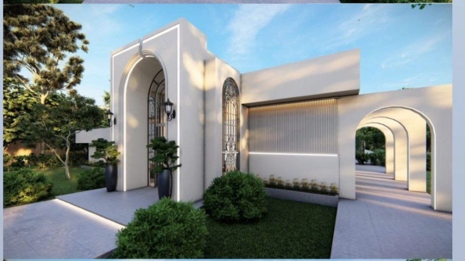 گروه مهندسی استتیکس، طراحی و اجرا نما پلان بازسازی و محوطه در رشت