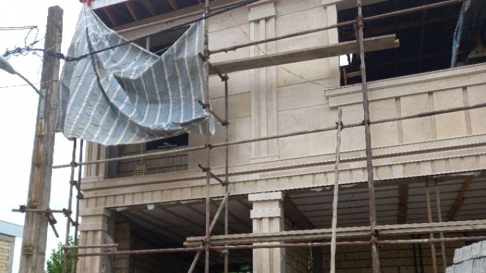 نماکاری احمدی اجرای انواع نما و سنگ ساختمان موزاییک کاری در املش