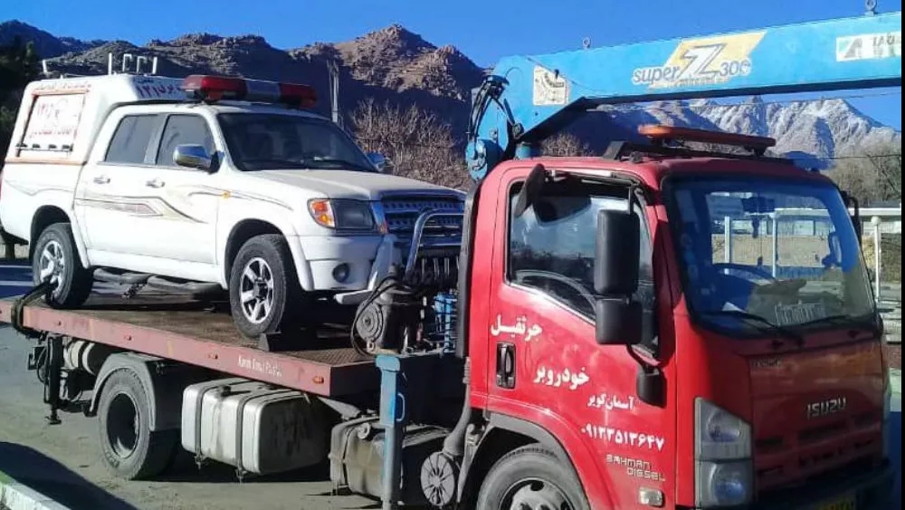 امداد خودرو و یدک کش آسمان کویر در یزد