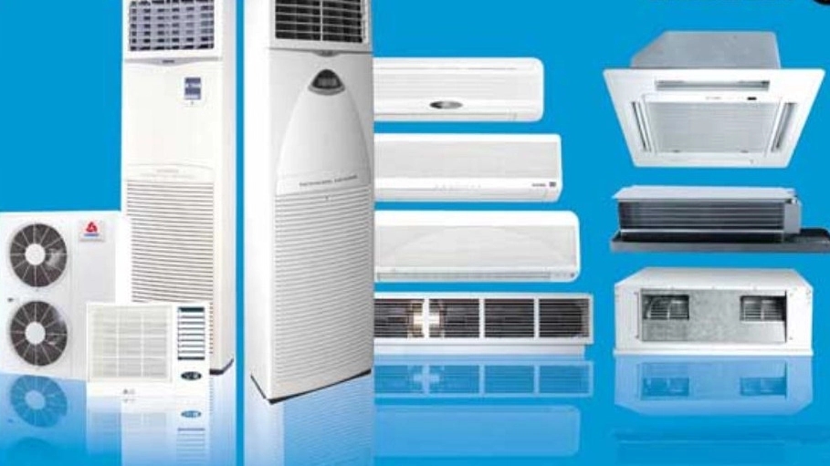 نصب انواع کولر گازی تهویه کاسپین رشت