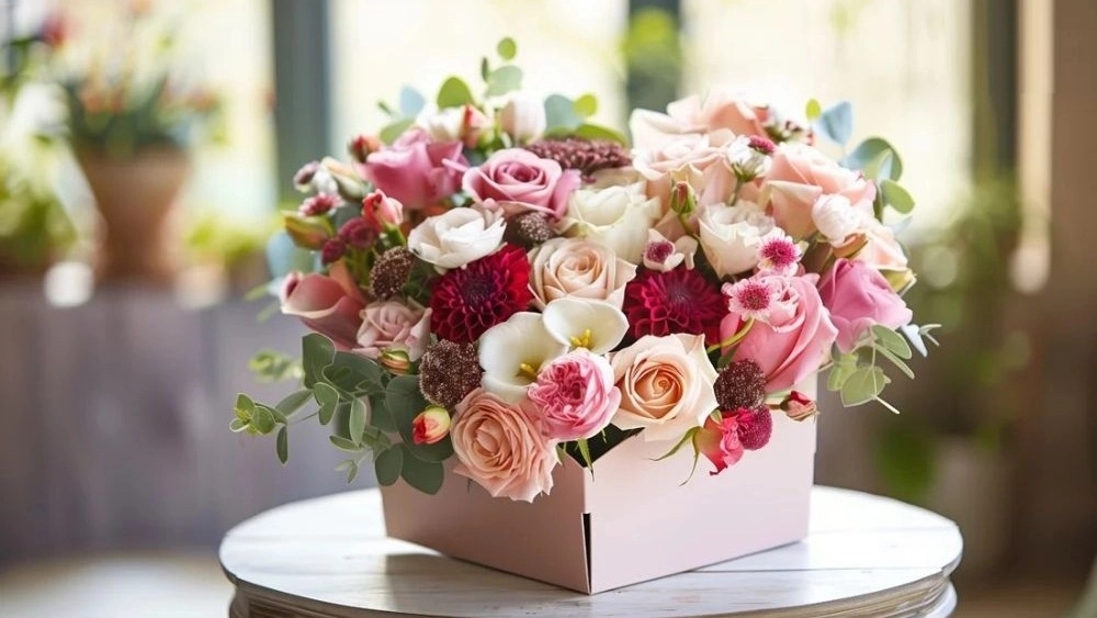 فروش دسته گل و باکس گل در مشهد