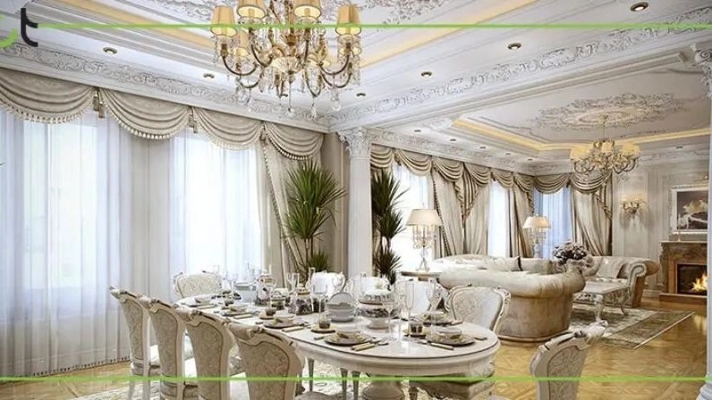 اجرای گچبری کلاسیک در تبریز