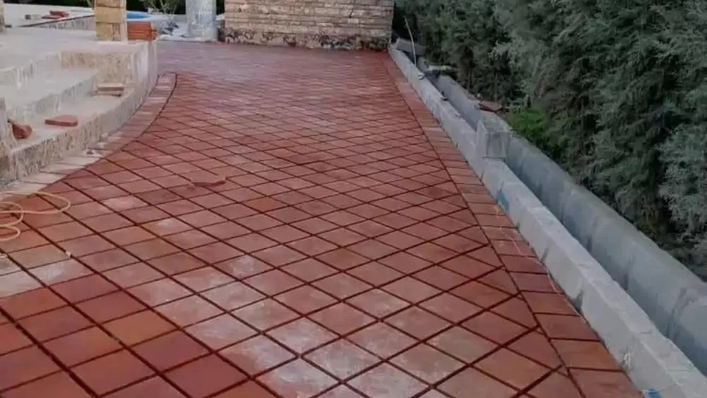 اجرای کفپوش و جدول کاری در تهران