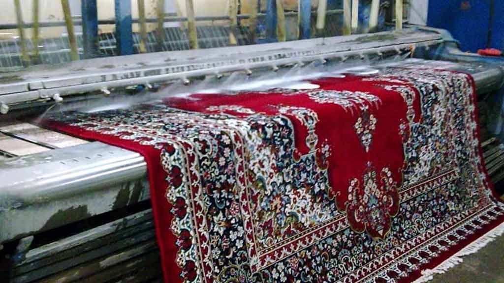 کارخانه قالی شویی و مبل شویی در شهر قدس