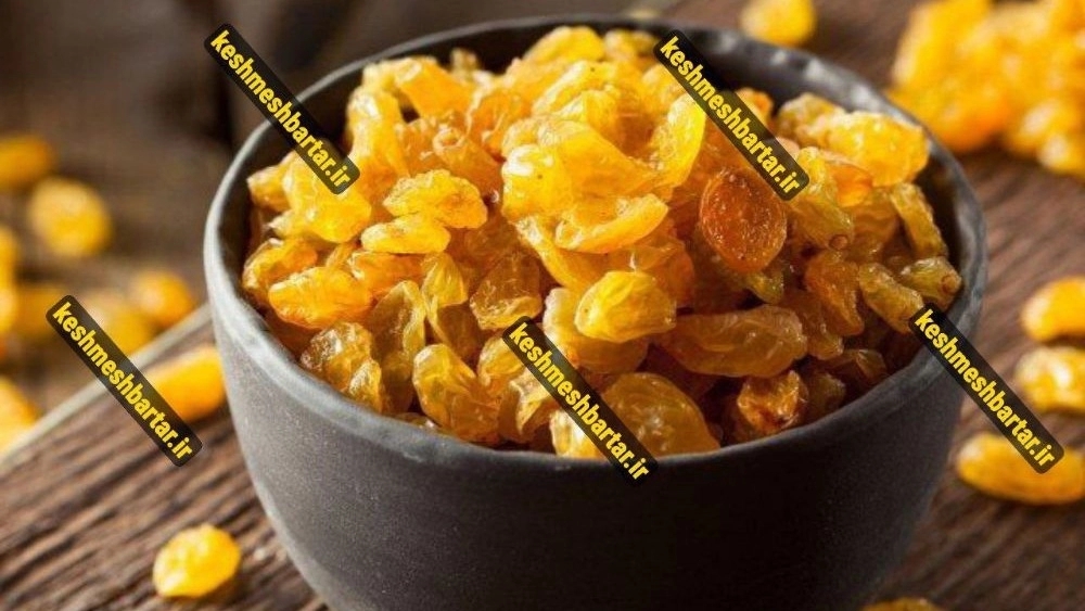 فروش عمده و صادرات کشمش آفتابی با دود