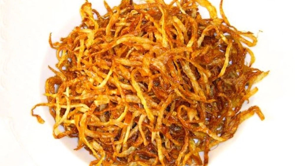 پیاز سرخ شده خانگی رشت