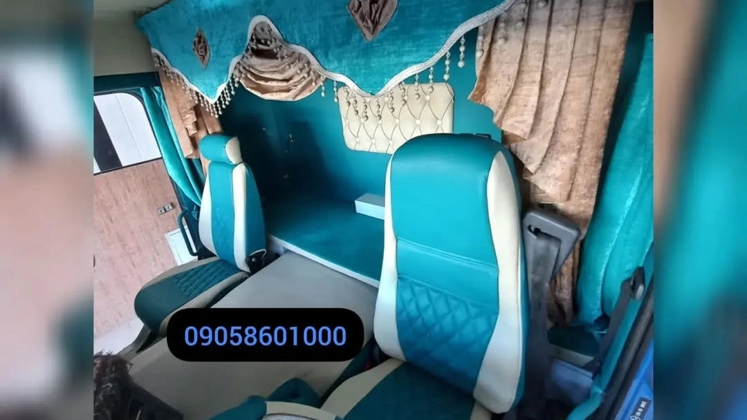 دکوراسیون داخلی کامیون نسل جدید و قدیم