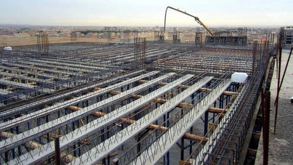 جرثقیل حمل تیرچه بلوک و مصالح ساختمانی در یزد